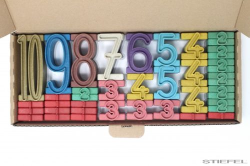 Színes számtorony (34 db-os készlet)