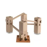 Xyloba - zenélő golyópálya építő