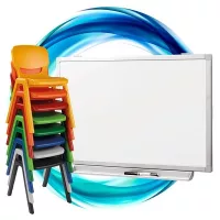 Iskolai bútor és tábla