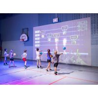 Interaktív tornaterem és sportcsarnok