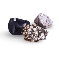 Kőzetminták, fosszíliák