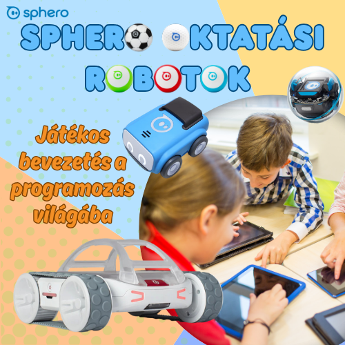 Sphero oktatási robotok - Játékos bevezetés a programozás világába
